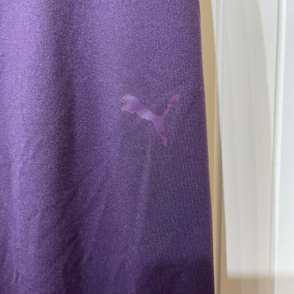 Puma Women's Purple 7/8 Leggings - Picture 2 of 4